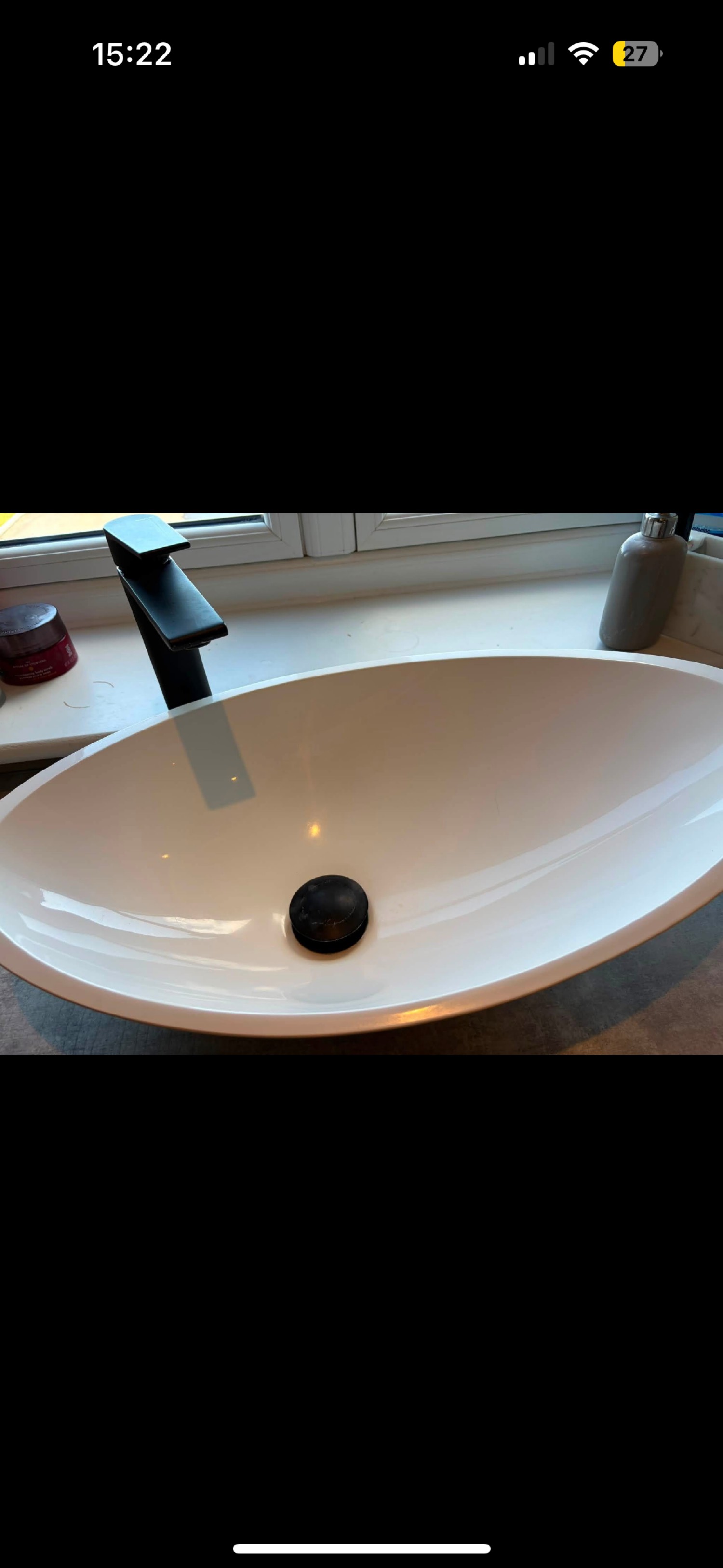 Clean vessel sink